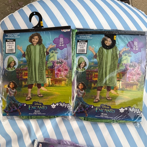 Disney Encanto Bruno Green costume new small 4-6 - Picture 1 of 1